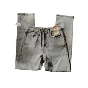 LEVI STRAUSS & CO, SIZE 27/28, WEDGIE STRAIGHT JEANS, BLACK